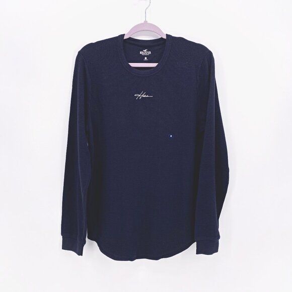 Hollister Waffle Curved Hem Thermal - Picture 1 of 6